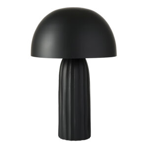 Лампа настольная Texture Sleek, 24х37 см, черная
