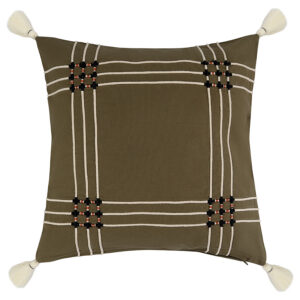 Чехол на подушку Nomad grid из коллекции Ethnic, 45х45 см
